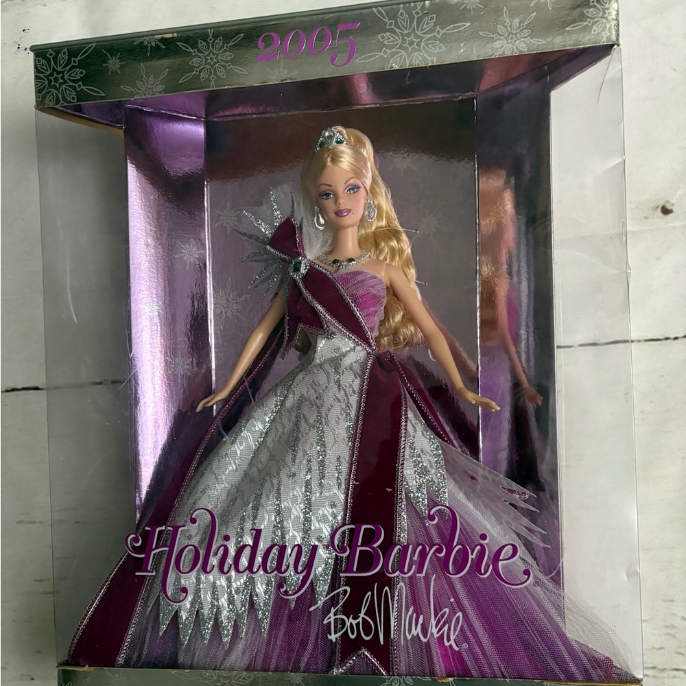 2005 Mattel Holiday Barbie Doll Special Edition Bob Mackie G8058